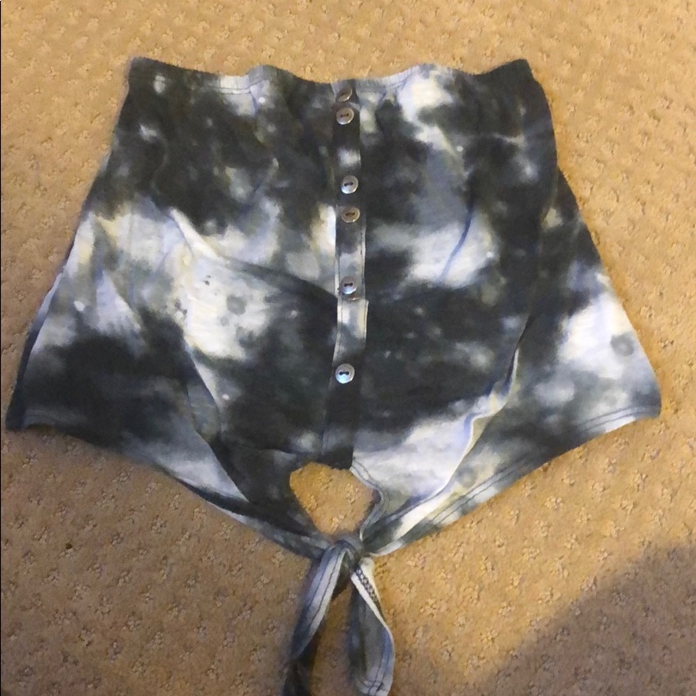 Tie dye tube top